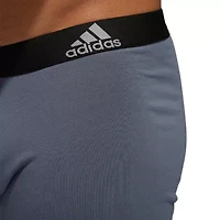 adidas Performance Cotton Mens 3 Pack Multi-Pack Comfort Waistband Stretch Fabric Trunks 5152382a