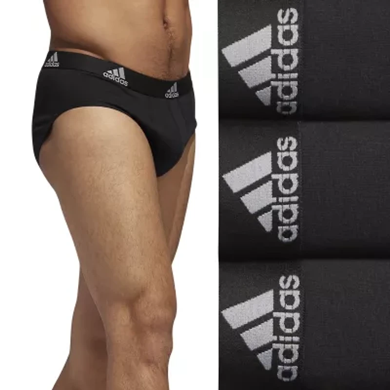 adidas Cotton Mens 3 Pack Briefs 5152357a