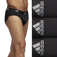 adidas Cotton Mens 3 Pack Briefs 5152357a