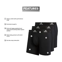 adidas Cotton Mens 3 Pack Boxer Briefs 5152359a