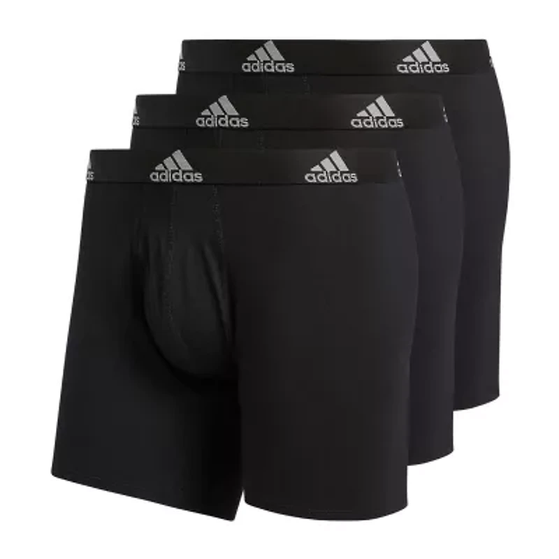 adidas Cotton Mens 3 Pack Boxer Briefs 5152359a