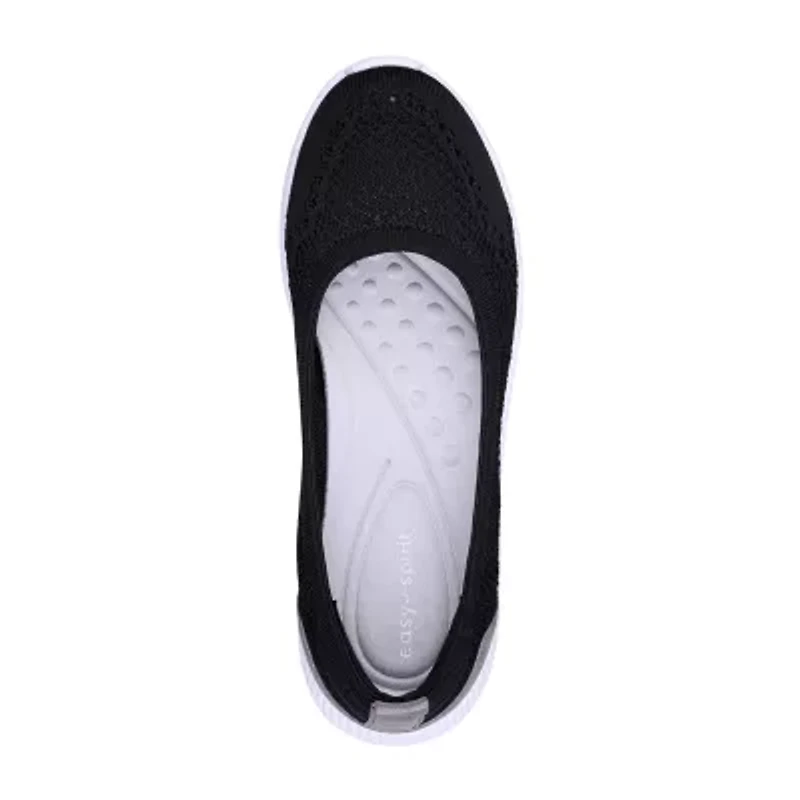 Easy Spirit Glitz Womens Round Slip-On Shoe