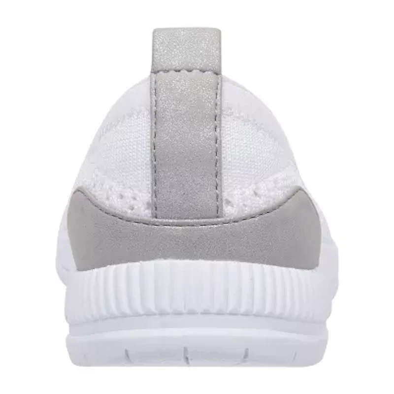 Easy Spirit Glitz Womens Round Slip-On Shoe