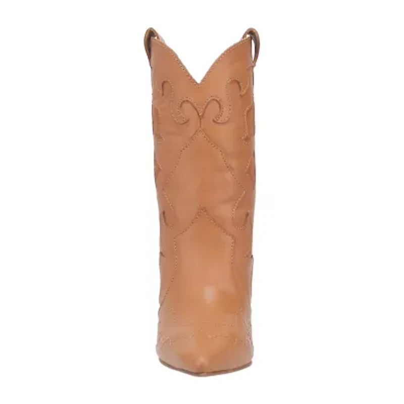 Dingo Womens Lady's Night Stacked Heel Booties