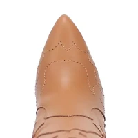 Dingo Womens Lady's Night Stacked Heel Booties