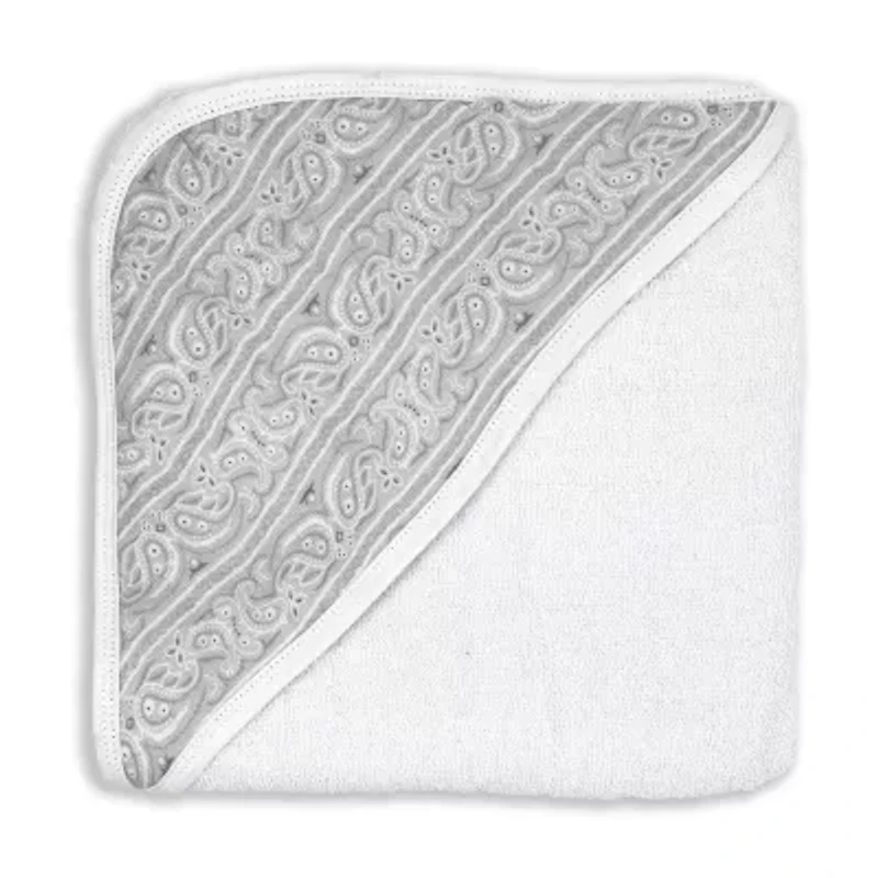3 Stories Trading Company Baby Paisley Muslin Hooded Towel