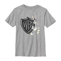 Warner Bros. Little & Big Kid Boys Crew Neck Short Sleeve Regular Fit Looney Tunes Graphic T-Shirt