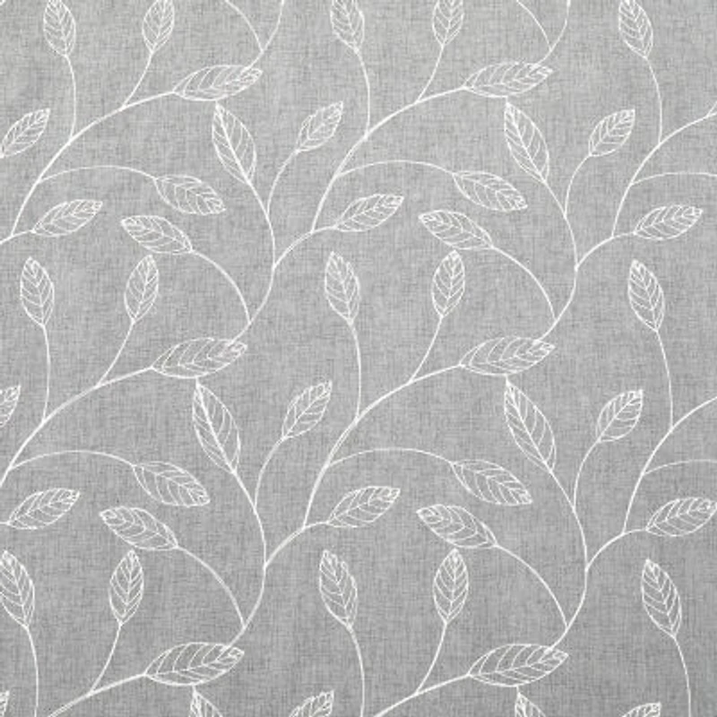 Regal Home Jaffa Grommet Top Embroidered Sheer Set of 2 Curtain Panel