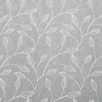 Regal Home Jaffa Grommet Top Embroidered Sheer Set of 2 Curtain Panel