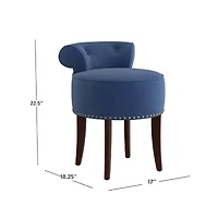 Hillsdale House Lena Vanity Stool