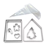 R&M International Llc Gingerbread House 12-pc. Bake Set