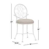 O'Malley Vanity Stool