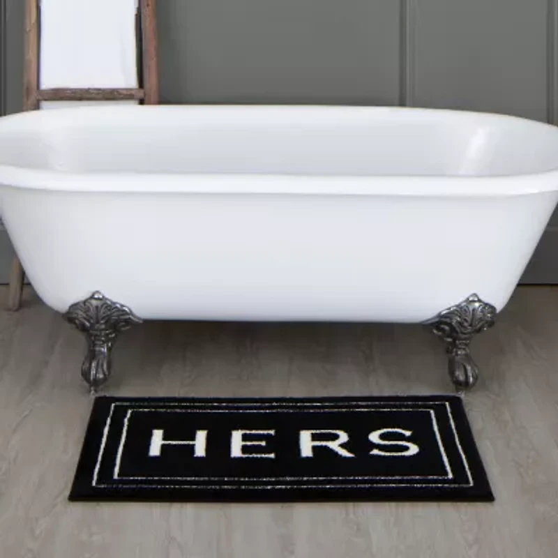 Mohawk Home Knitted His & Hers Bath Mat