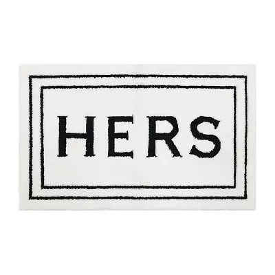 Mohawk Home Knitted His & Hers Bath Mat