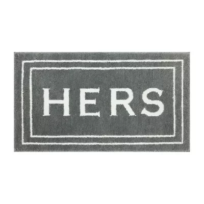 Mohawk Home Knitted His & Hers Bath Mat