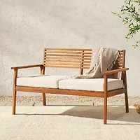 Modern Outdoor Zan Loveseat