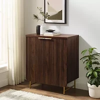 Scandinavian 2-Door Accent Cabinet