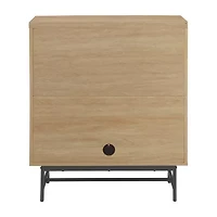 Scandinavian 2-Door Accent Cabinet