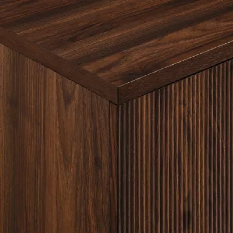 Scandinavian 2-Door Accent Cabinet