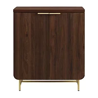 Scandinavian 2-Door Accent Cabinet