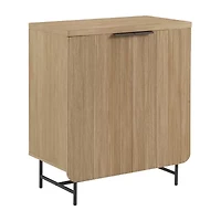 Scandinavian 2-Door Accent Cabinet