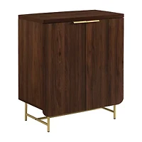 Scandinavian 2-Door Accent Cabinet
