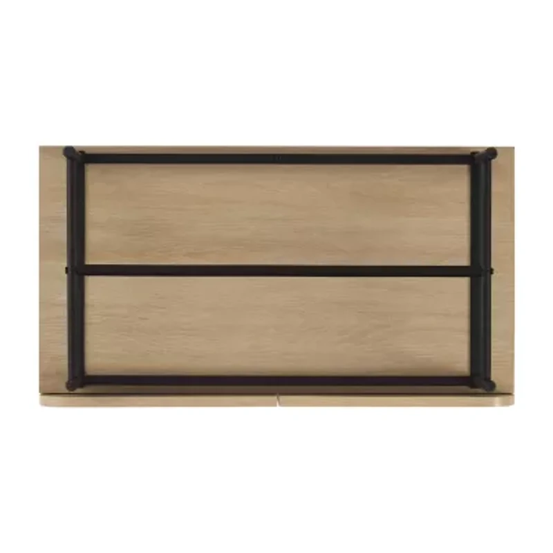 Scandinavian 2-Door Accent Cabinet
