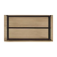 Scandinavian 2-Door Accent Cabinet