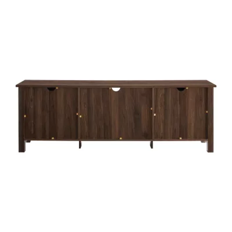 Modern Farmhouse 70" Wood TV Stand