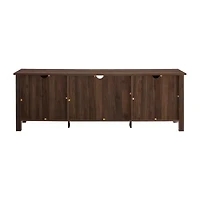 Modern Farmhouse 70" Wood TV Stand