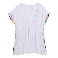 Thereabouts Little & Big Kid Girls Dress Swimsuit Cover-Up