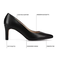 Journee Collection Scylee Womens Pointed Stiletto Heel Pumps