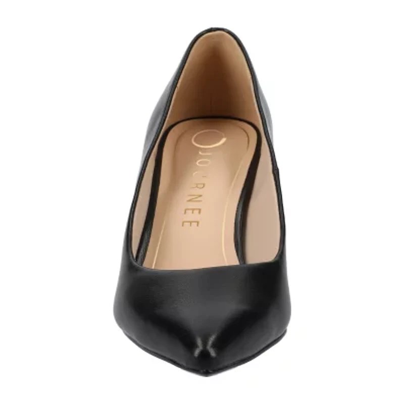 Journee Collection Scylee Womens Pointed Stiletto Heel Pumps