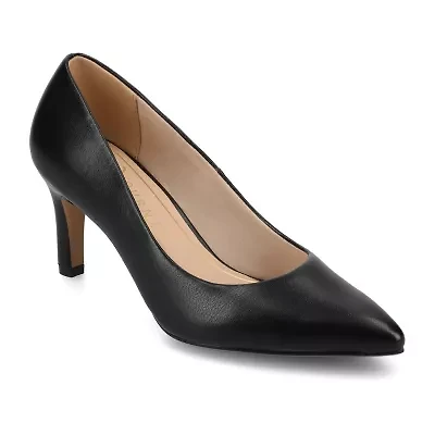 Journee Collection Scylee Womens Pointed Stiletto Heel Pumps