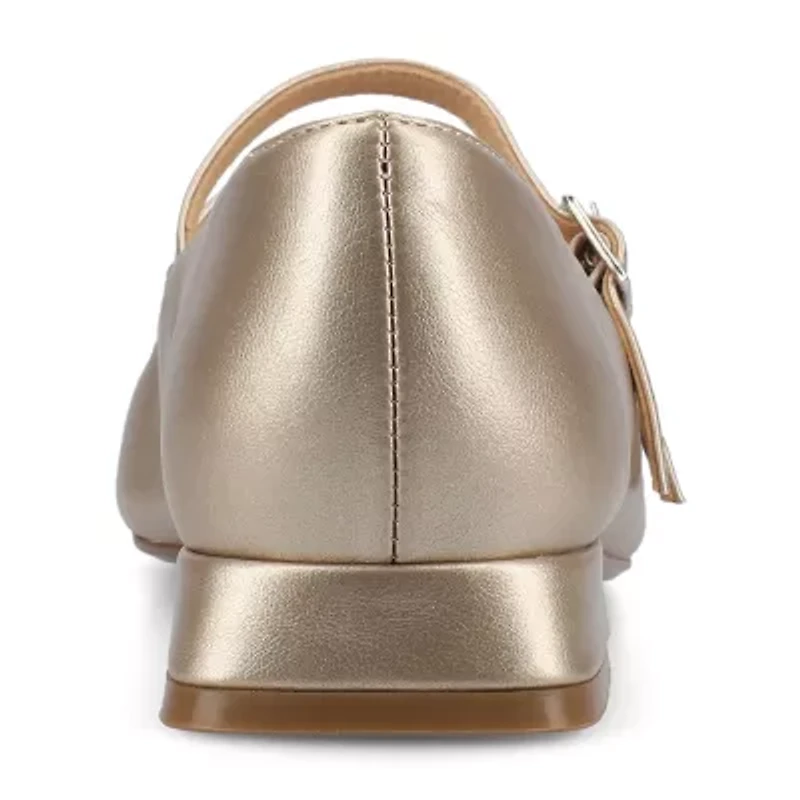 Journee Collection Gredah Womens Square Mary Jane Shoes
