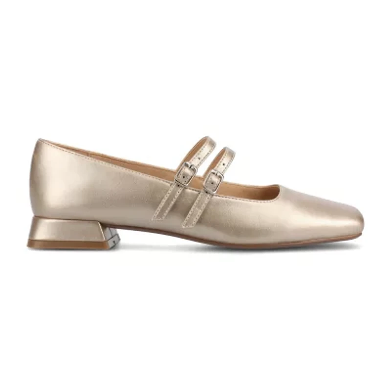 Journee Collection Gredah Womens Square Mary Jane Shoes