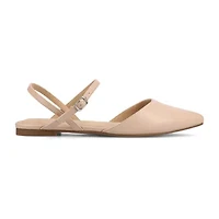 Journee Collection Martine Womens Pointed Closed Toe Ballet Flats
