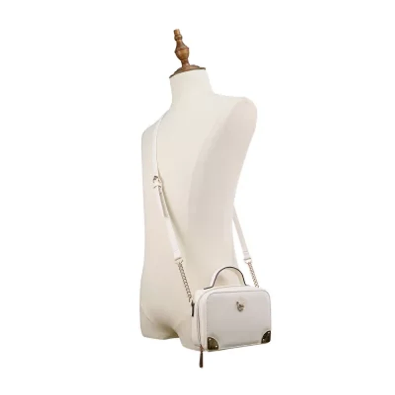 JS Jessica Simpson Roxette Train Case Crossbody Bag
