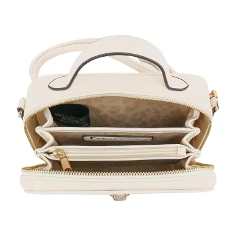 JS Jessica Simpson Roxette Train Case Crossbody Bag
