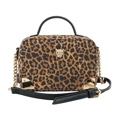 JS Jessica Simpson Roxette Train Case Crossbody Bag