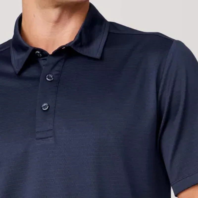 Free Country Mens Classic Fit Short Sleeve Polo Shirt