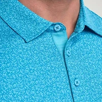 Antigua Mens Regular Fit Short Sleeve Polo Shirt
