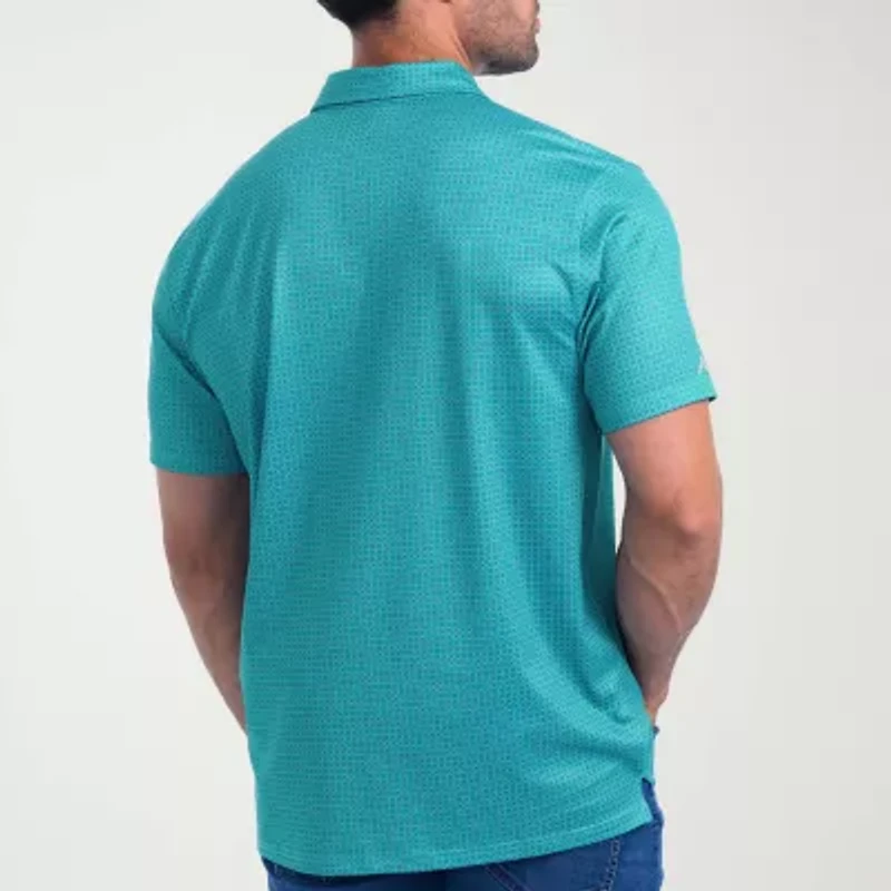 Antigua Mens Regular Fit Short Sleeve Polo Shirt