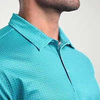 Antigua Mens Regular Fit Short Sleeve Polo Shirt