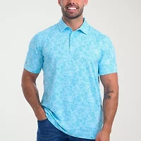 Antigua Mens Regular Fit Short Sleeve Polo Shirt