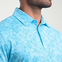 Antigua Mens Regular Fit Short Sleeve Polo Shirt