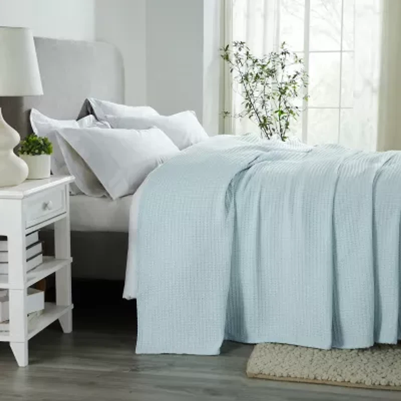 Better Trends Janiya Waffle Lightweight Blanket