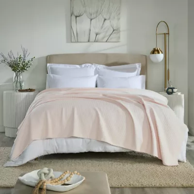 Better Trends Janiya Waffle Lightweight Blanket