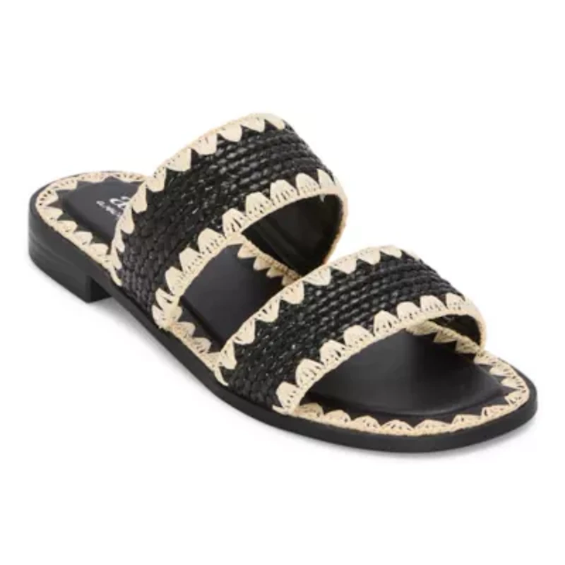 a.n.a Womens Danish Flat Sandals