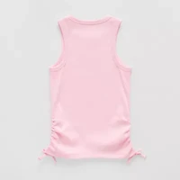 Thereabouts Little & Big Kid Girls Round Neck Sleeveless Tank Top